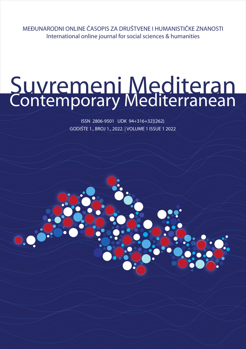 Contemporary Mediterranean / Volume: 1, Issue: 1